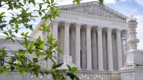 FILE - The Supreme Court building is seen, June 27, 2024, in Washington. (AP Photo/Mark Schiefelbein, File)