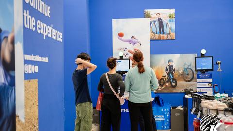 Shoppers browse products inside the Decathlon store in Phnom Penh. Kiripost/Vann Chan Thada