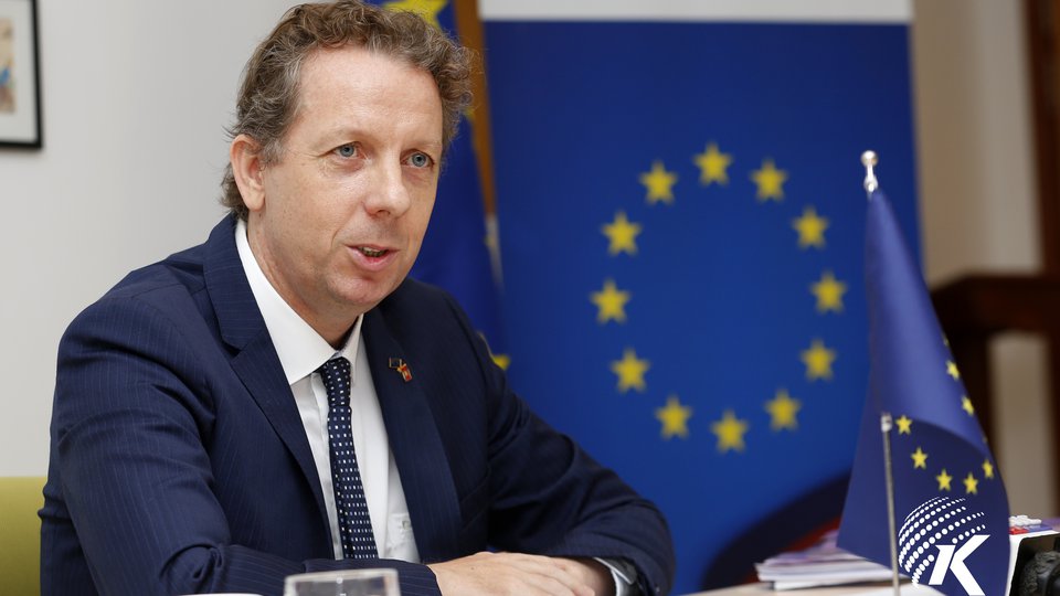 New EU Ambassador to Cambodia, Igor Driesmans. Kiripost/Siv Channa