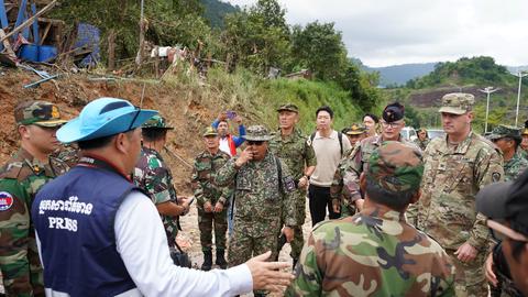 International observers visit border to assess situation amid ceasefire. Kiripost via Ministry of Information
