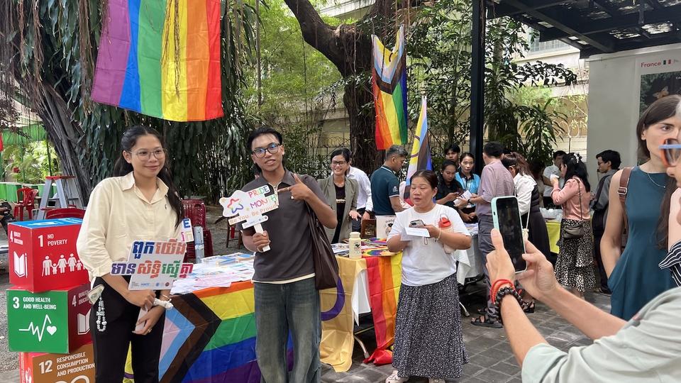 The LGBTQ+ community is calling for expanded mental health support on World Mental Health Day. Kiripost/Meas Molika