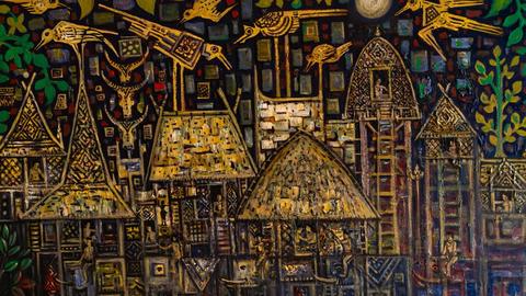 The exhibition showcases the rich culture and traditions of indigenous communities by artist Chhim Sothy. Kiripost via The Gallerist - Contemporary Art Gallery