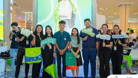 Wing Bank drew more than 5,000 young visitors at the National Career and Productivity Fair 2025, as many explored career opportunities in Cambodia’s growing banking sector.
