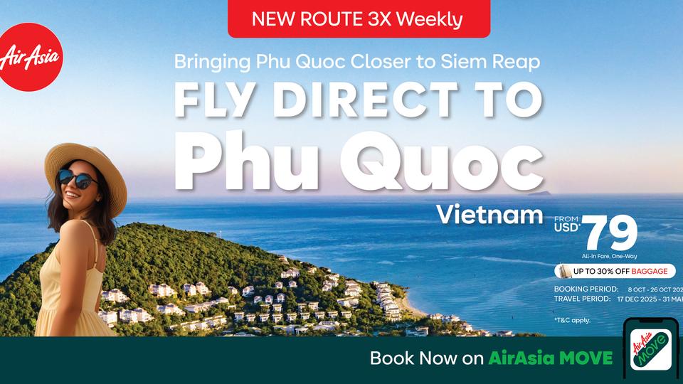 AirAsia launches a new route starting $79