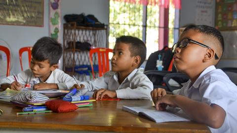 Rabbit School students