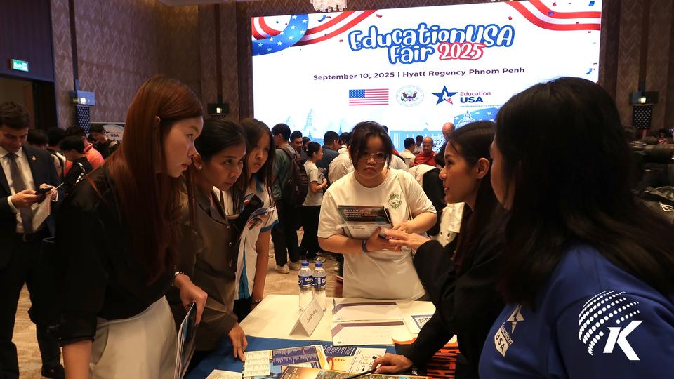 US Embassy in Phnom Penh hosts EducationUSA Fair 2025. Kiripost/Mao Sreypich