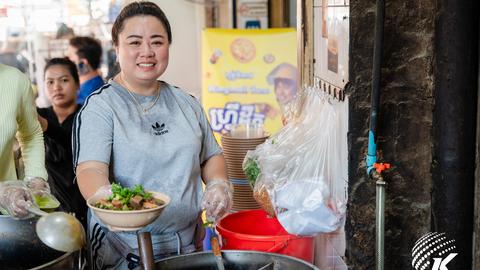 Sok Leang’s passion for cooking began while helping her mother sell noodles in 1990. Kiripost/Vann Chan Thada
