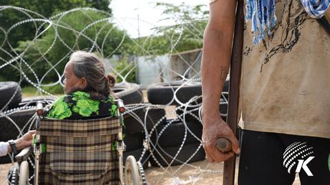 Cambodians living in Banteay Mean Reth village near the Boeung Trakuan border gate in Kok Romyat commune, Thma Puok district, Banteay Meanchey province, August 15, 2025. Kiripost/Mon Sokeo