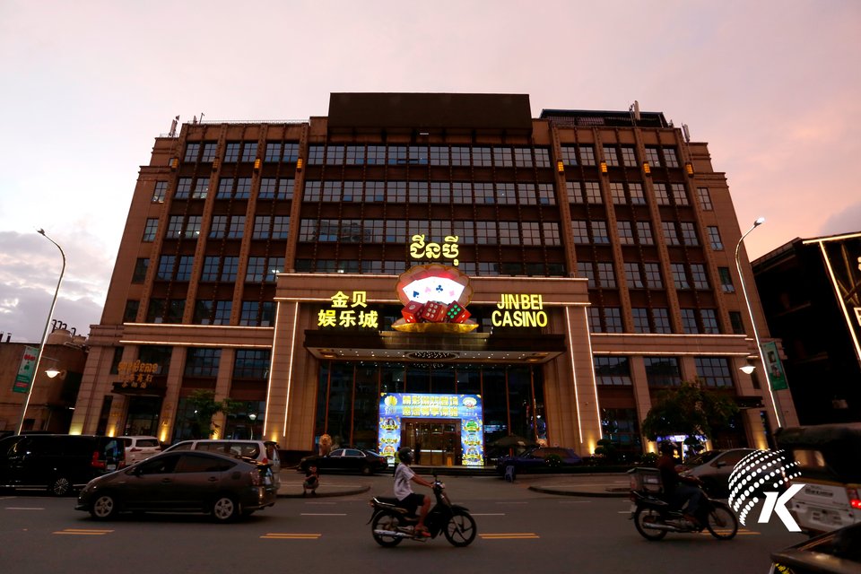 Jin Bei Casino is one of the Chinese owned casinos in Sihanoukville. Kiripost/Siv Channa