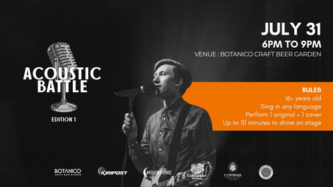 Musicians and singers are being invited to take part in the Acoustic Battle. Kiripost/ supplied