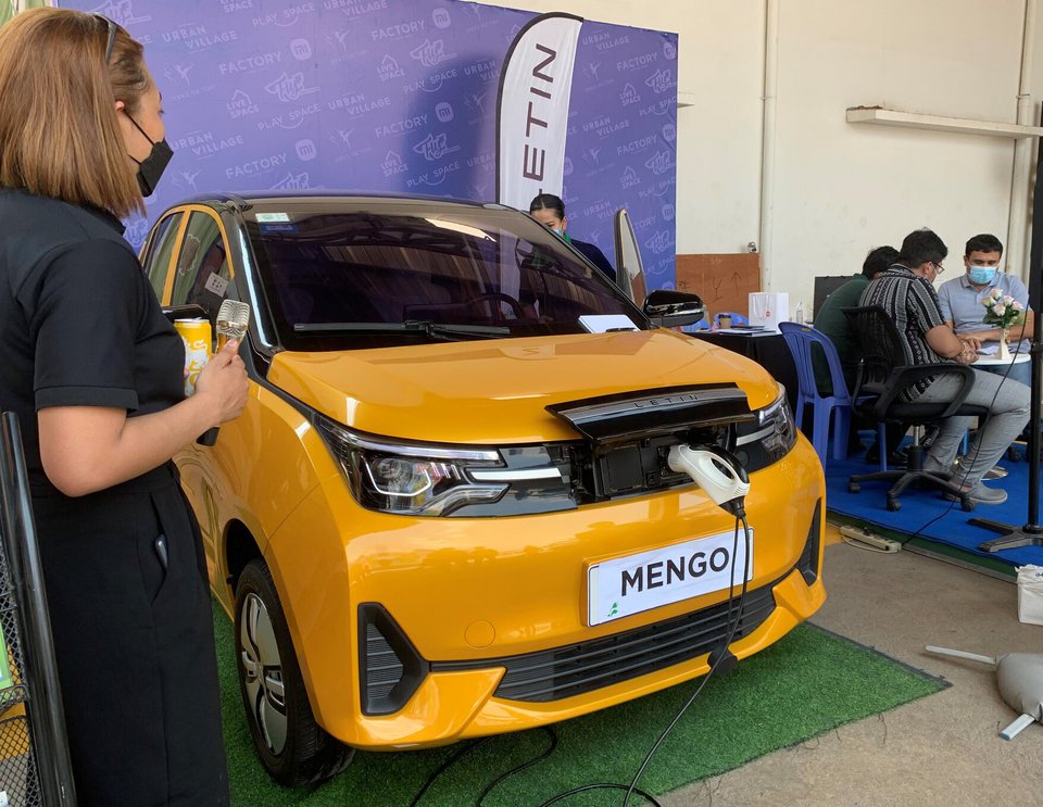 EVs or EMs are an emerging concept as an eco-friendly mode of transport that use electricity as power. Picture: Meas Molika