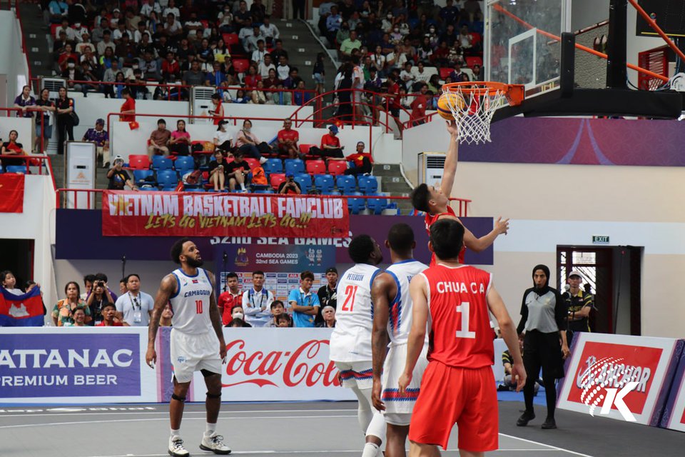 Cambodian Men’s Basketball Team Win Gold in 3x3 Tournament Kiripost